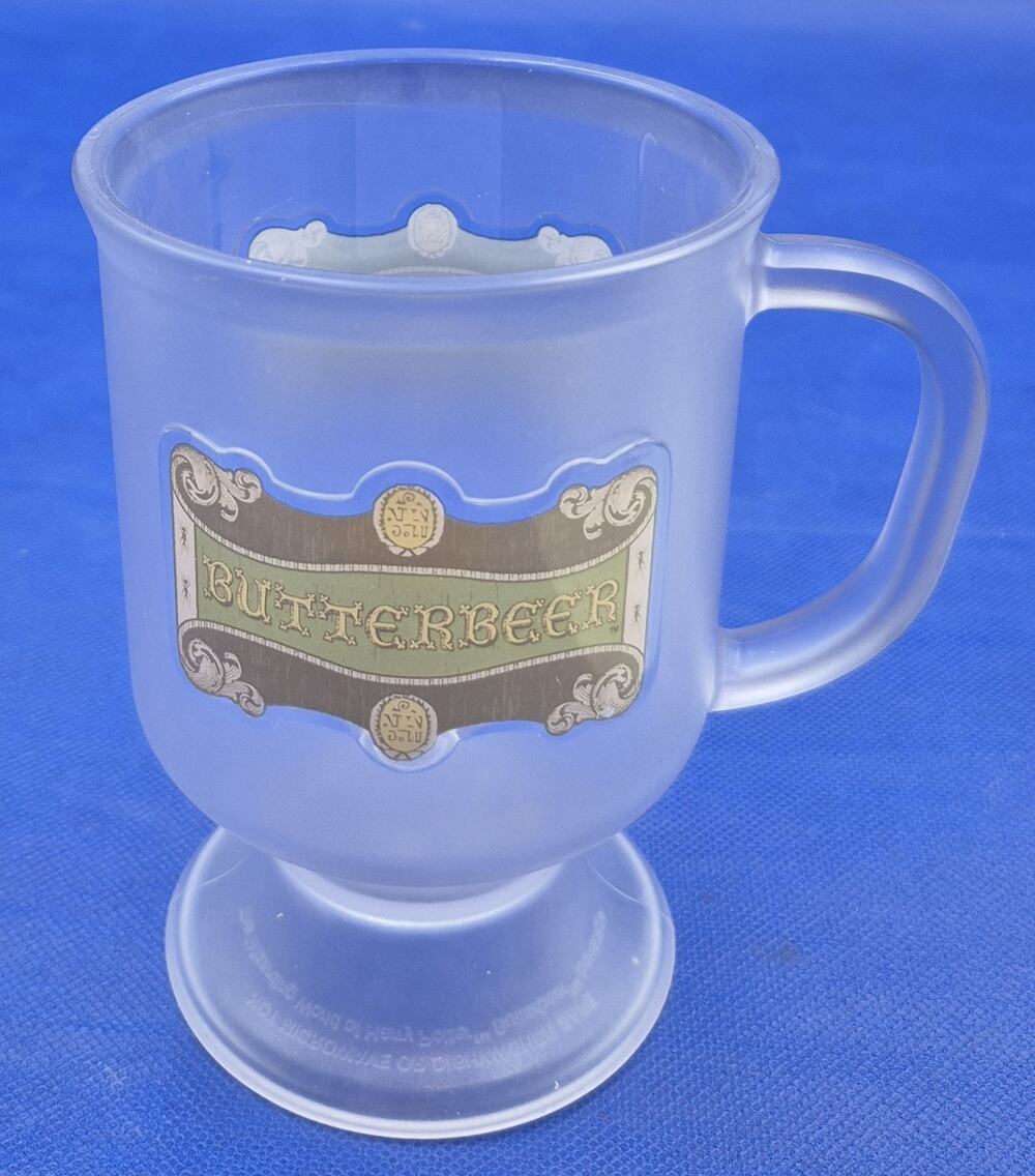 Harry Potter Footed Butterbeer Mug 8oz Plastic 5.5" Tall